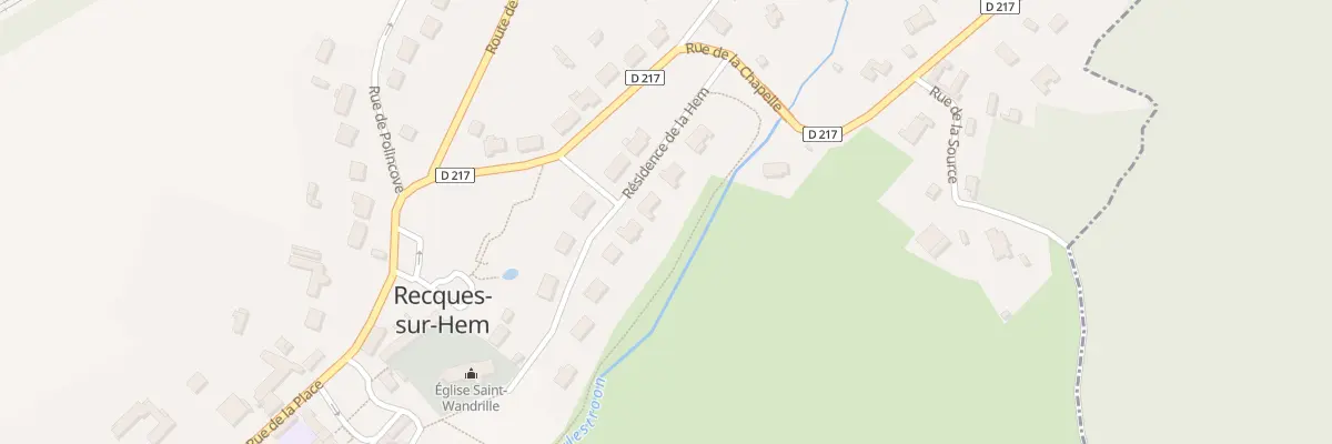 Plan du 10 Residence de la Hem à Recques-sur-Hem