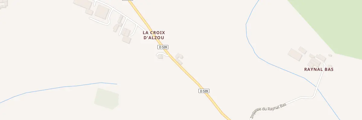 Plan du 5303 La Croix à Maleville