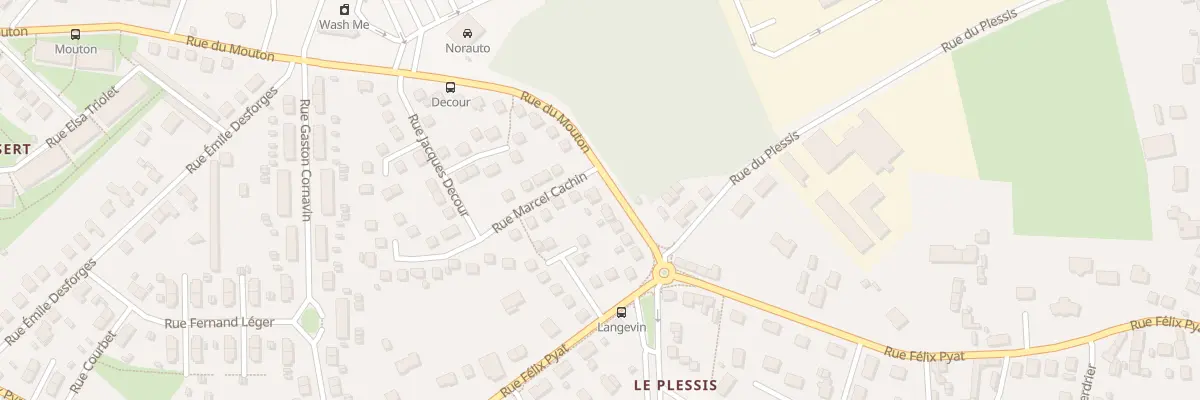 Plan du 80 Rue du Mouton à Vierzon