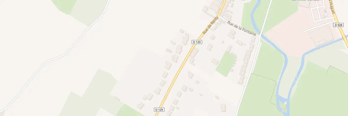 Plan du 298 Rue de Renty à Fauquembergues