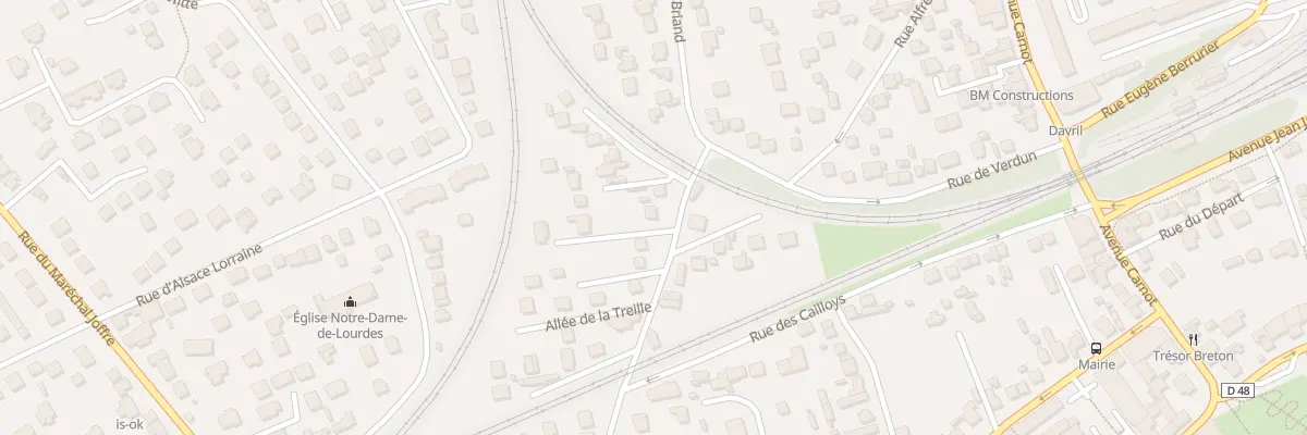 Plan du 55 Rue La Porte de Pontoise à Conflans-Sainte-Honorine