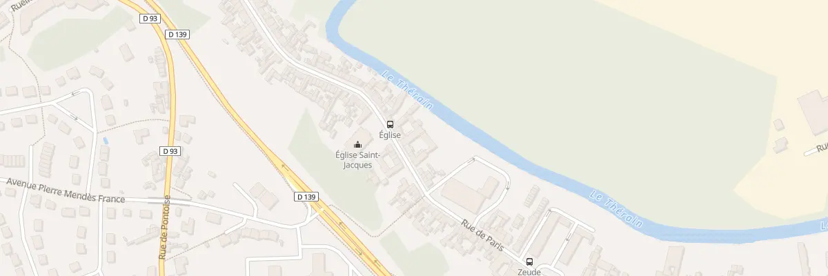 Plan du 15 Rue de Paris à Beauvais