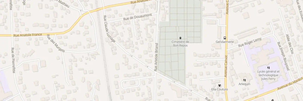 Plan du 53 Rue Aristide Briand à Conflans-Sainte-Honorine