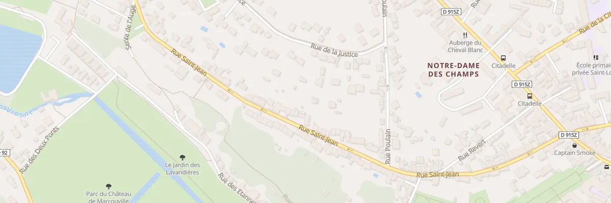Plan du 76 Rue Saint Jean à Pontoise