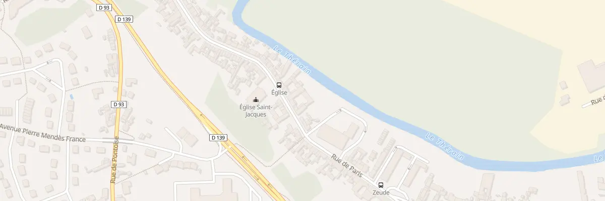 Plan du 17 Rue de Paris à Beauvais
