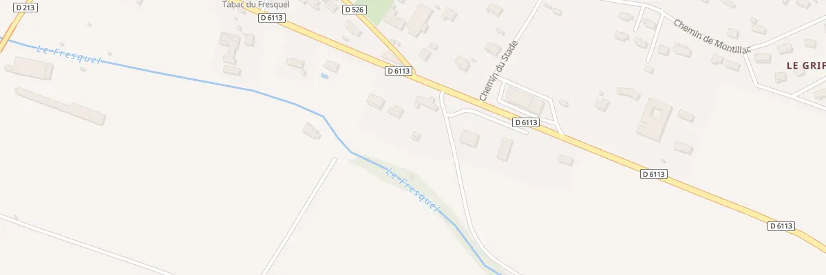 Plan du 36 Rte Departementale 6113 à Villepinte
