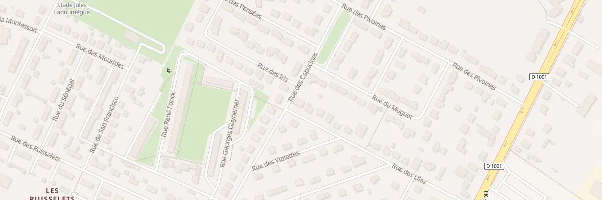 Plan du 30 Rue des Lilas à Beauvais