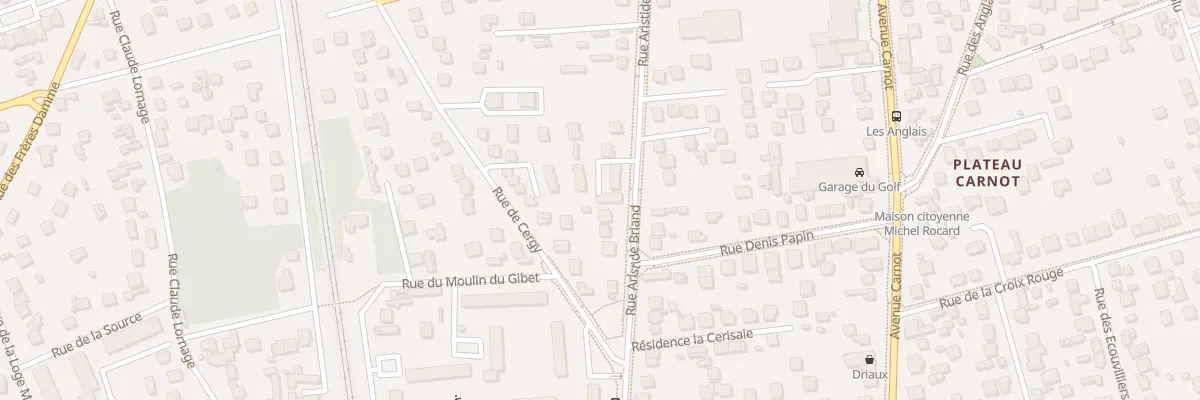 Plan du 89 Rue Aristide Briand à Conflans-Sainte-Honorine