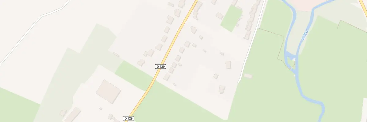 Plan du 395 Rue de Renty à Fauquembergues