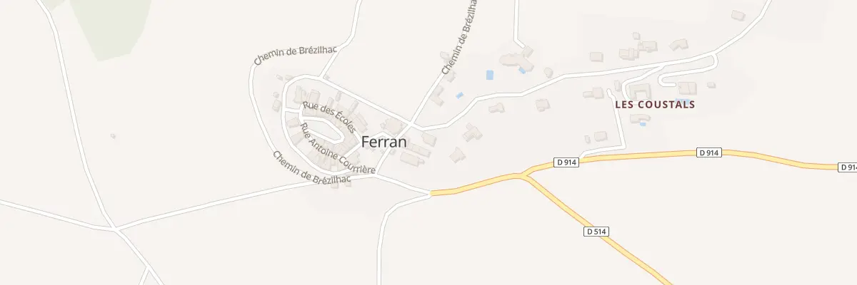 Plan du 22 Che Le Cammas Vieux à Ferran