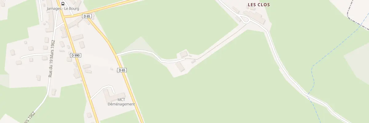 Plan du 5221 Les Clos à Jarnages