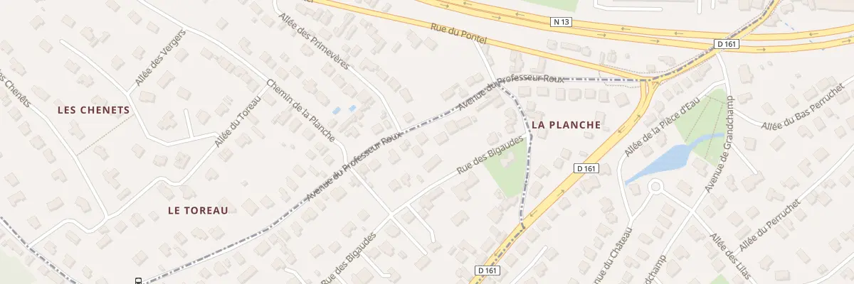 Plan du 56 Rue du Professeur Roux à Mareil-Marly