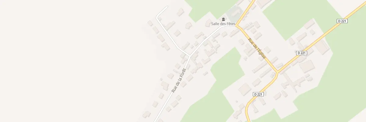 Plan du 8 Rue de la Forêt à Nort-Leulinghem