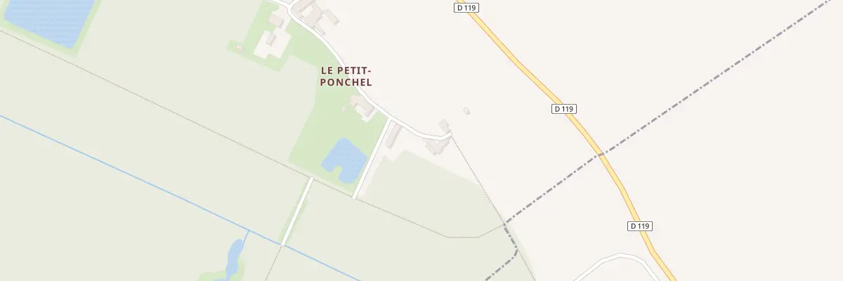 Plan du 4 Le Hameau du Petit Ponchel au Ponchel