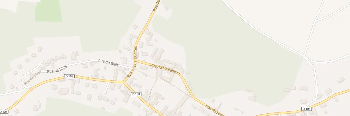 Plan du 224 Rue du Fonteneau à Guillerval