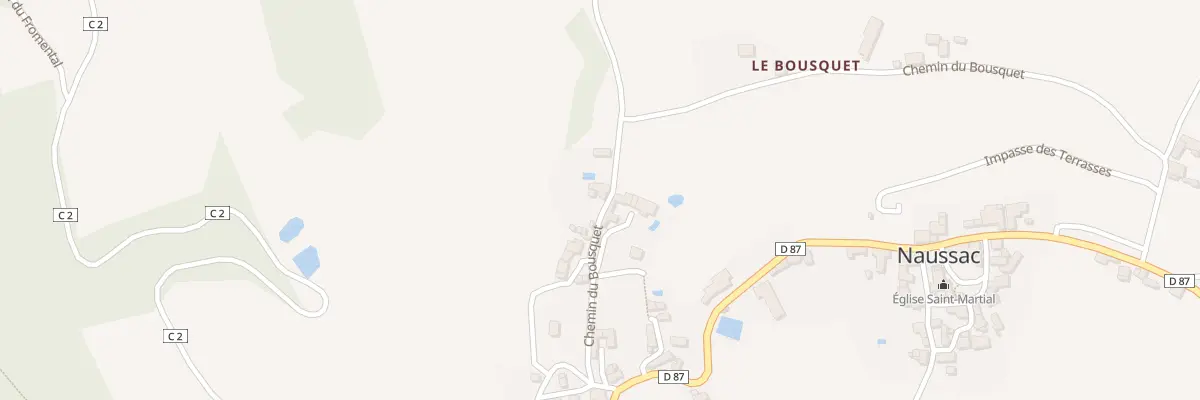 Plan du 5039 Le Vaysset à Naussac