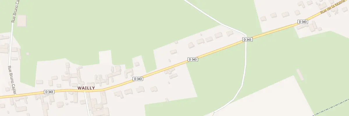 Plan du 2 Rue de Wailly à Coupelle-Vieille