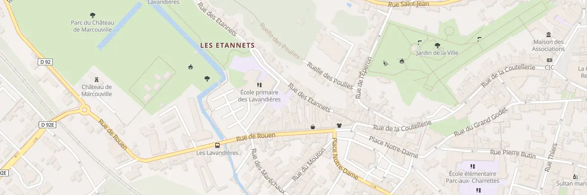Plan du 15 Rue des Etannets à Pontoise