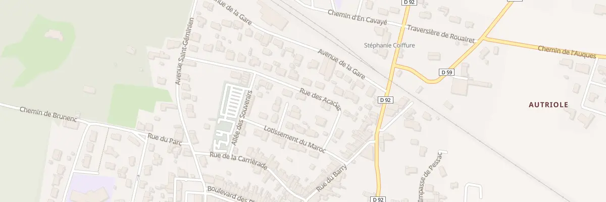Plan du 4 Rue des Acacias à Vielmur-sur-Agout