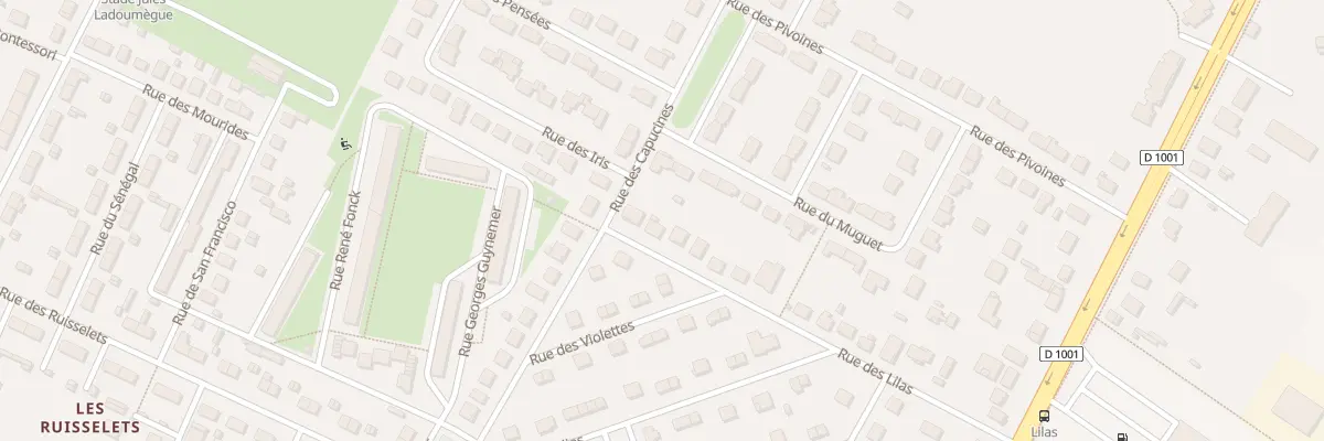 Plan du 28 Rue des Lilas à Beauvais