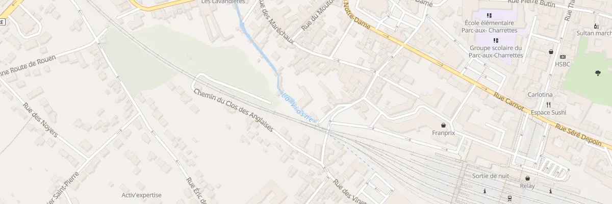 Plan du 32 Rue Saint Martin à Pontoise
