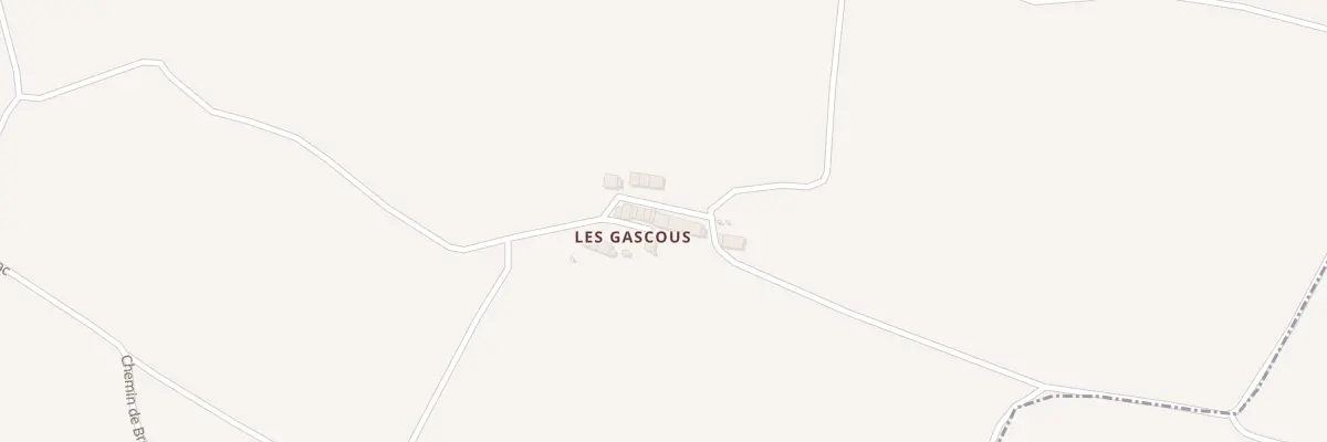 Plan du 5002 Les Gascous à Brézilhac