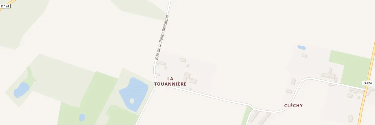 Plan du 665 Rue de la Petite Bretagne à Traînou