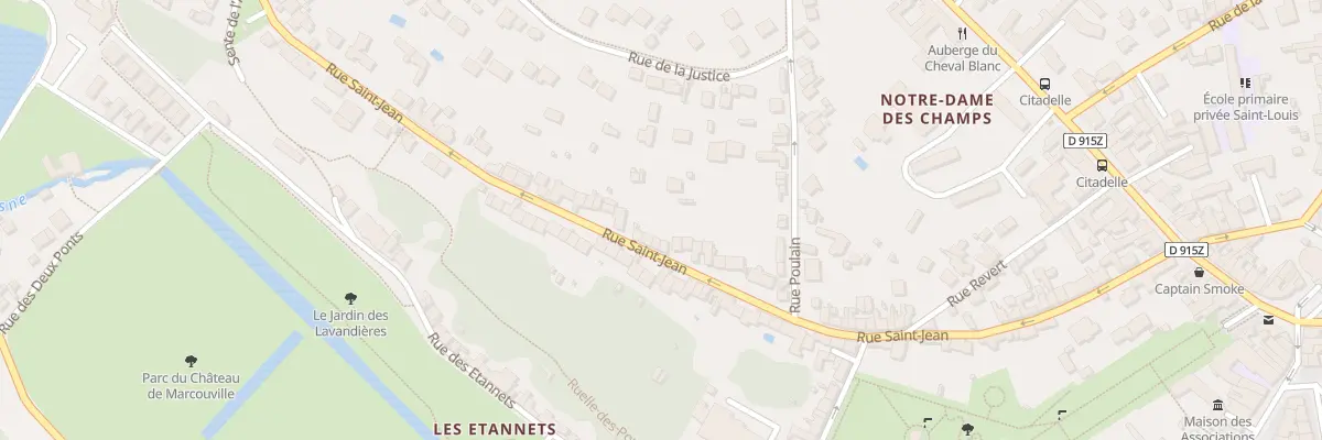 Plan du 68B Rue Saint Jean à Pontoise