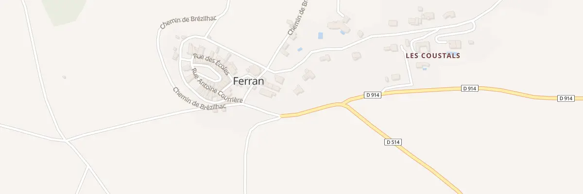 Plan du 3 Imp de la Métairie à Ferran