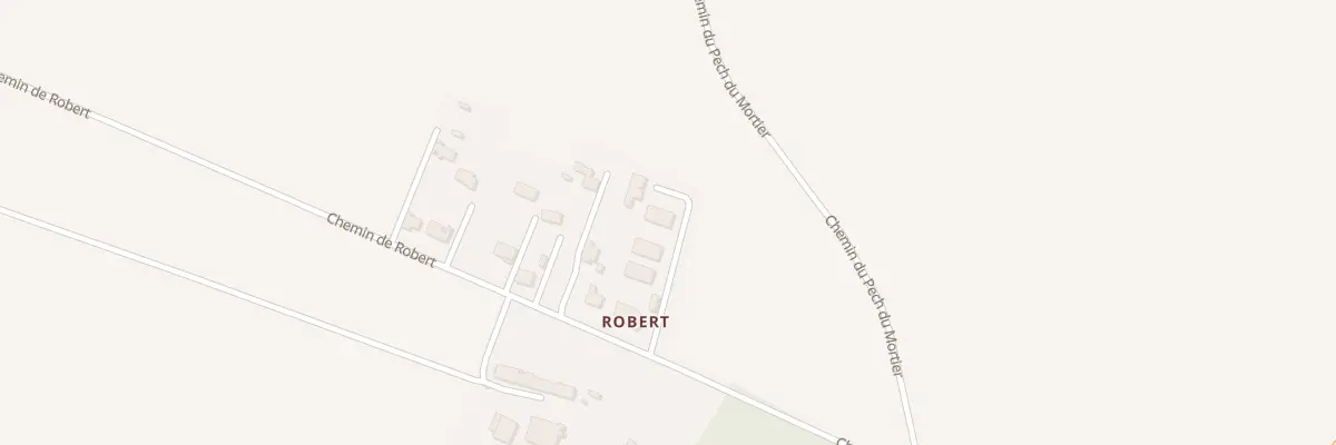 Plan du 5006 Che de Robert à Villesiscle