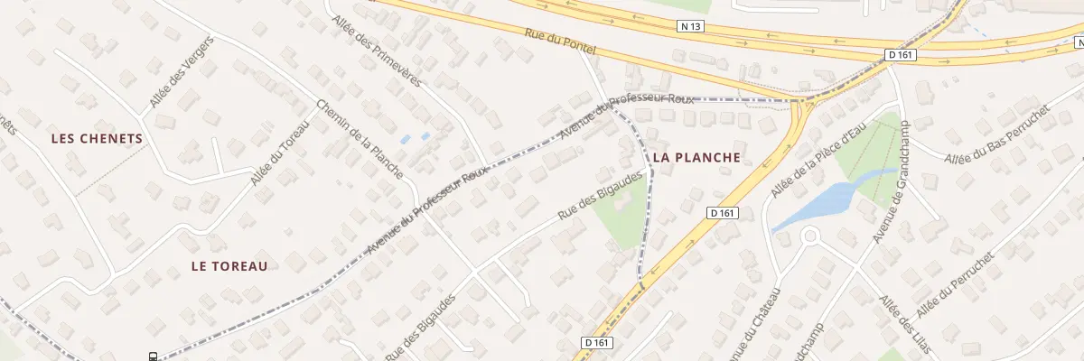 Plan du 58 Rue du Professeur Roux à Mareil-Marly