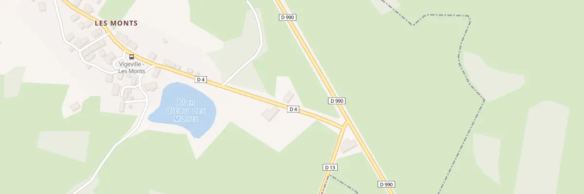 Plan du 27 Les Monts à Vigeville