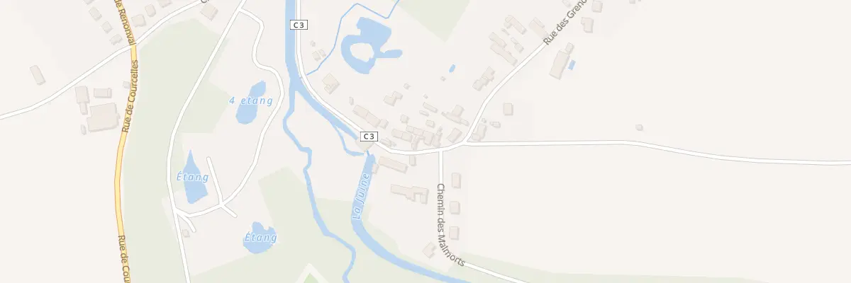 Plan du 37 Rue des Moulins au Mérévillois