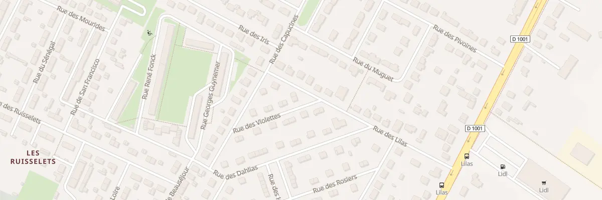 Plan du 5 Rue des Lilas à Beauvais