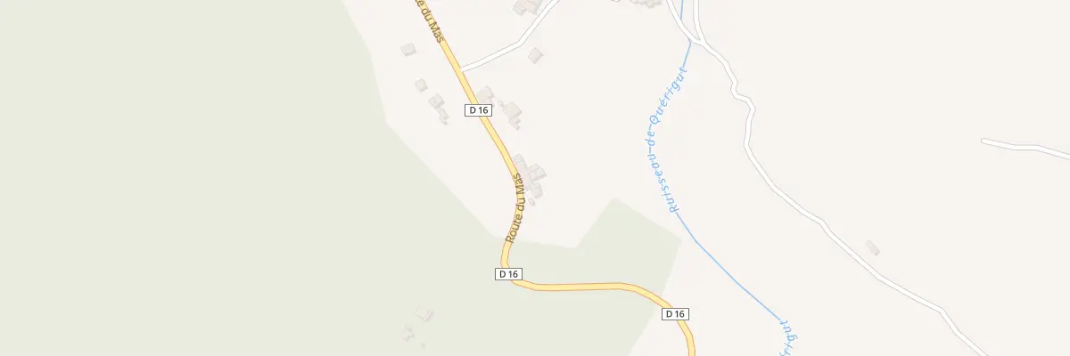 Plan du 199 Traverse du Mas à Quérigut