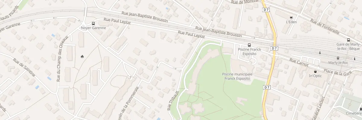 Plan du 23 Rue Thibault à Marly-le-Roi