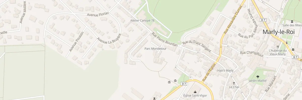 Plan du 5 Imp Mondetour à Marly-le-Roi