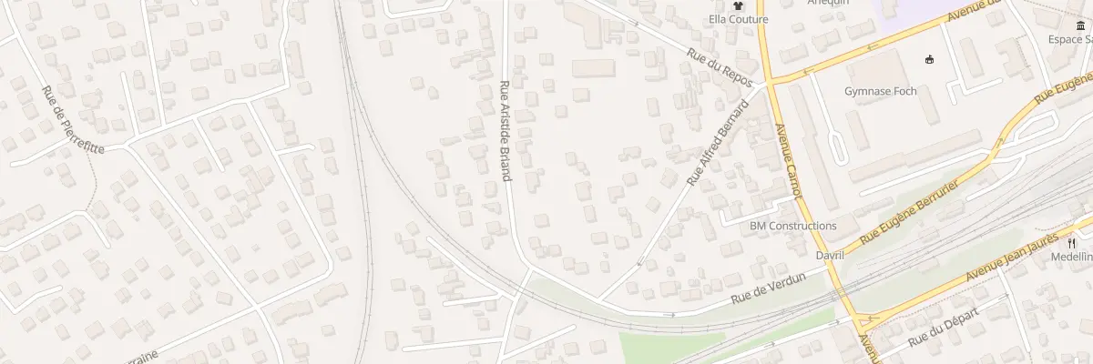 Plan du 8 Rue Aristide Briand à Conflans-Sainte-Honorine