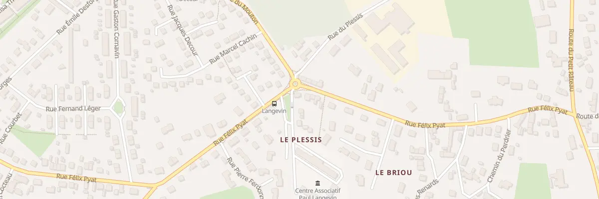 Plan du 124 Rue Félix Pyat à Vierzon