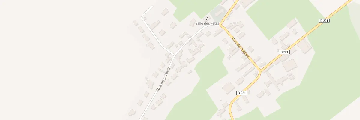 Plan du 11 Rue de la Forêt à Nort-Leulinghem