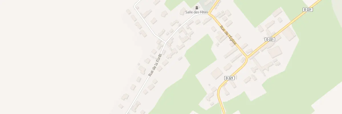 Plan du 13 Rue de la Forêt à Nort-Leulinghem