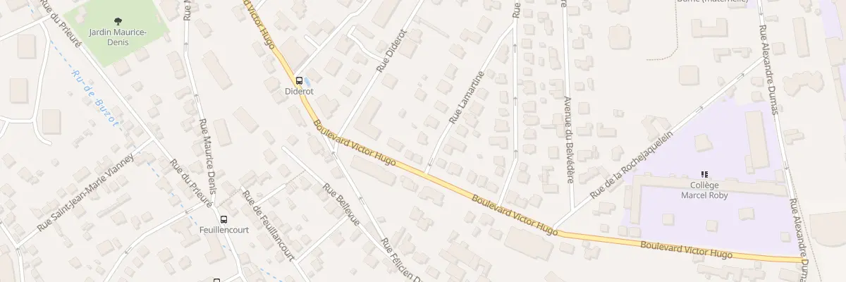 Plan du 14 Rue Lamartine à Saint-Germain-en-Laye