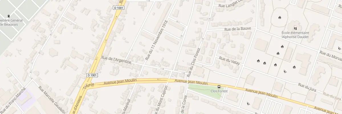 Plan du 37 Rue de l’Argentine à Beauvais