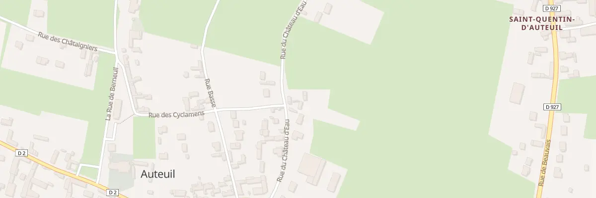 Plan du 9 Rue du Château d’Eau à Auteuil