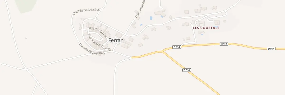 Plan du 40 Che Le Cammas Vieux à Ferran