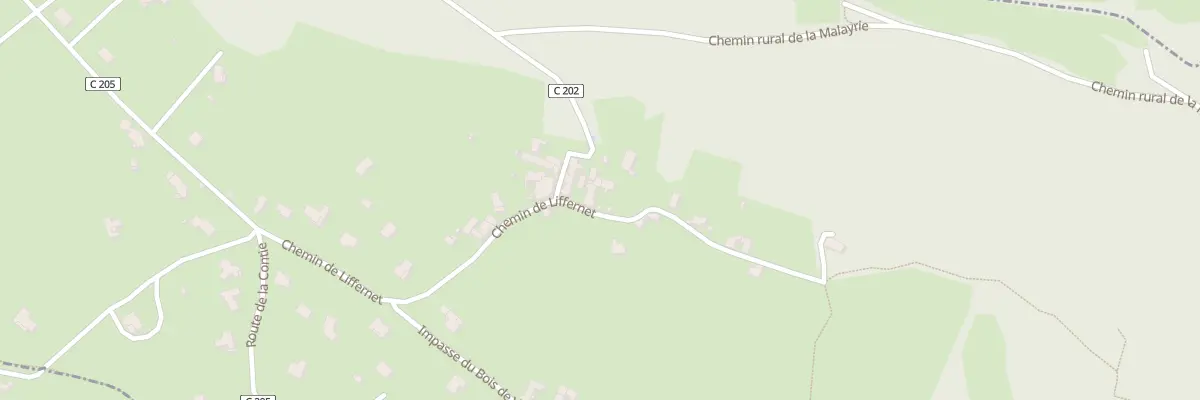Plan du 5065 Liffernet à Lunan
