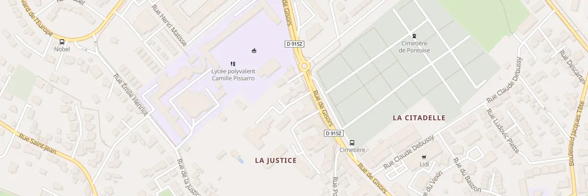 Plan du 75 Rue de Gisors à Pontoise