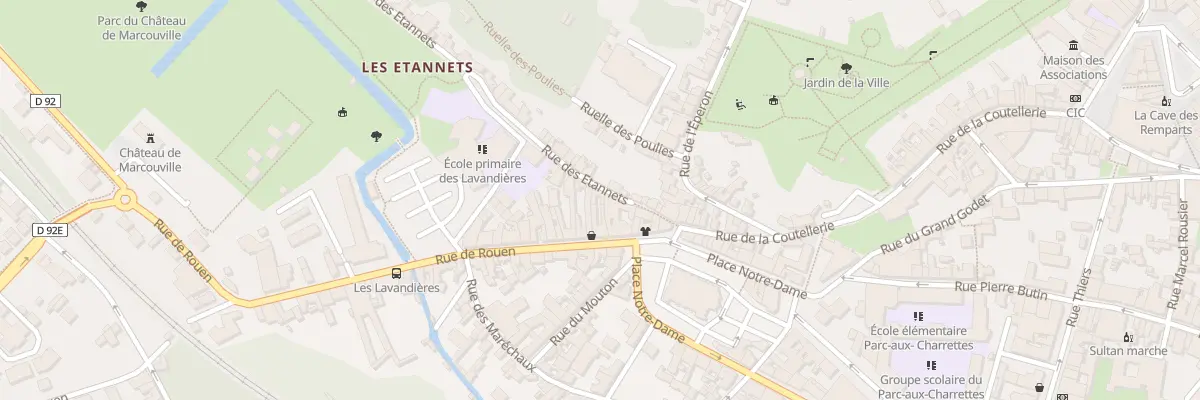 Plan du 9 Rue des Etannets à Pontoise