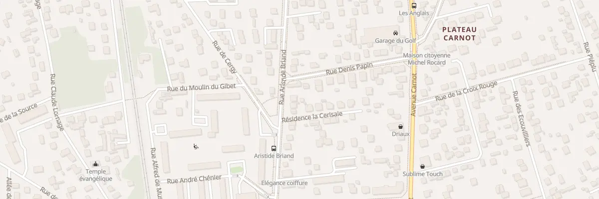 Plan du 92 Rue Aristide Briand à Conflans-Sainte-Honorine