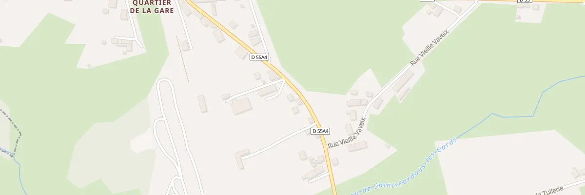 Plan du 26 Rue de la Gare à Lavaveix-les-Mines